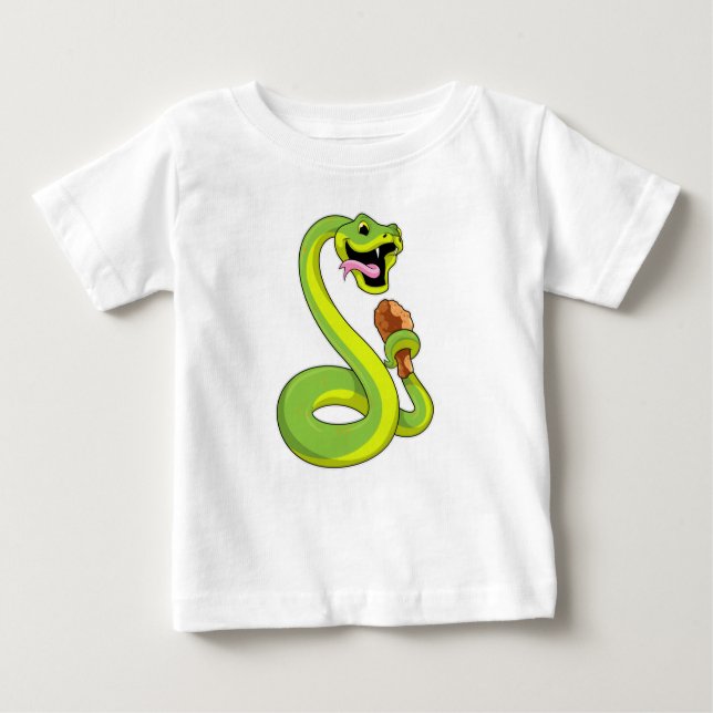 Camiseta Cobra com frango (Frente)