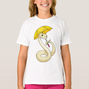 Camiseta Cobra com guarda-chuva