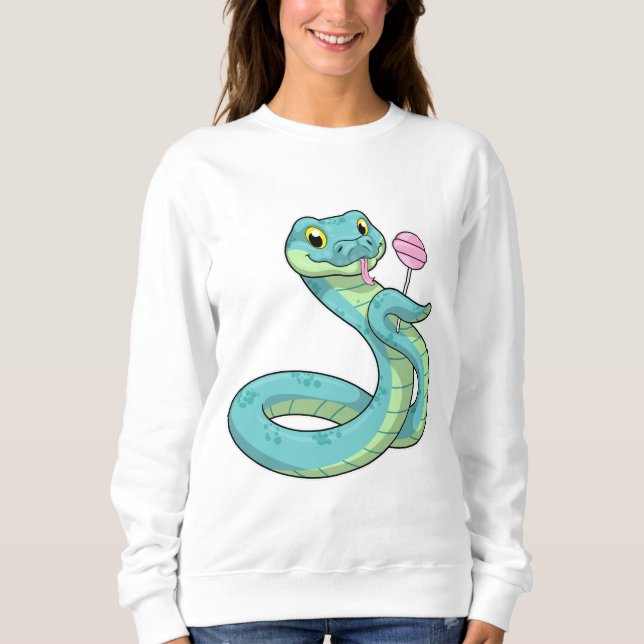 Camiseta Cobra com pirulito (Frente)