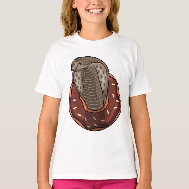 Camiseta Cobra com Rosquinha (Frente)