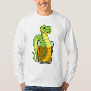 Camiseta Cobra com suco