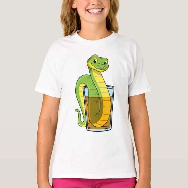 Camiseta Cobra com suco (Frente)