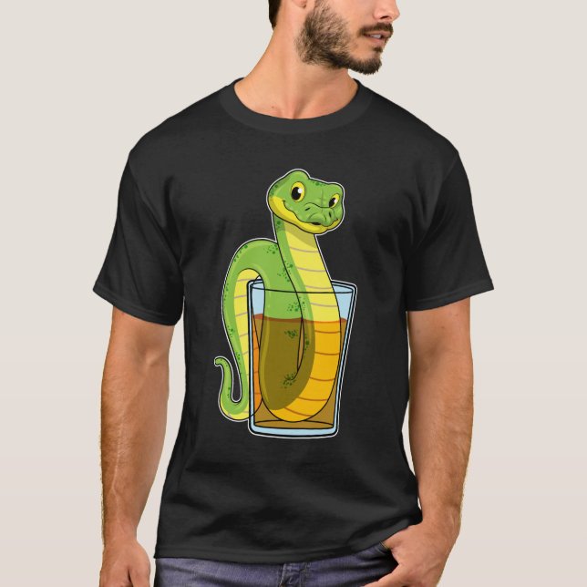 Camiseta Cobra com suco (Frente)