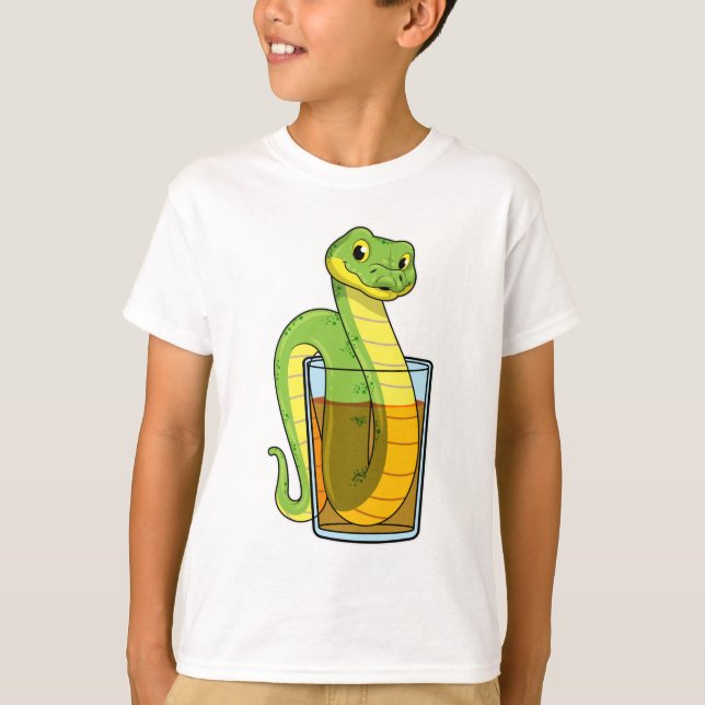 Camiseta Cobra com suco (Frente)