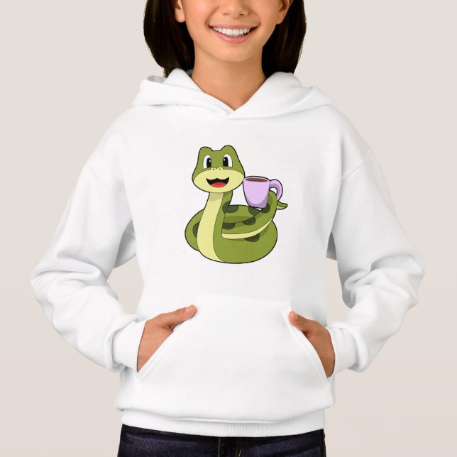 Camiseta Cobra com Taça de Café (Frente)
