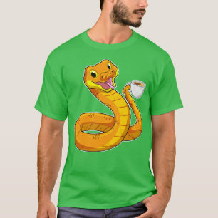 Camiseta Cobra com Taça de Café 2