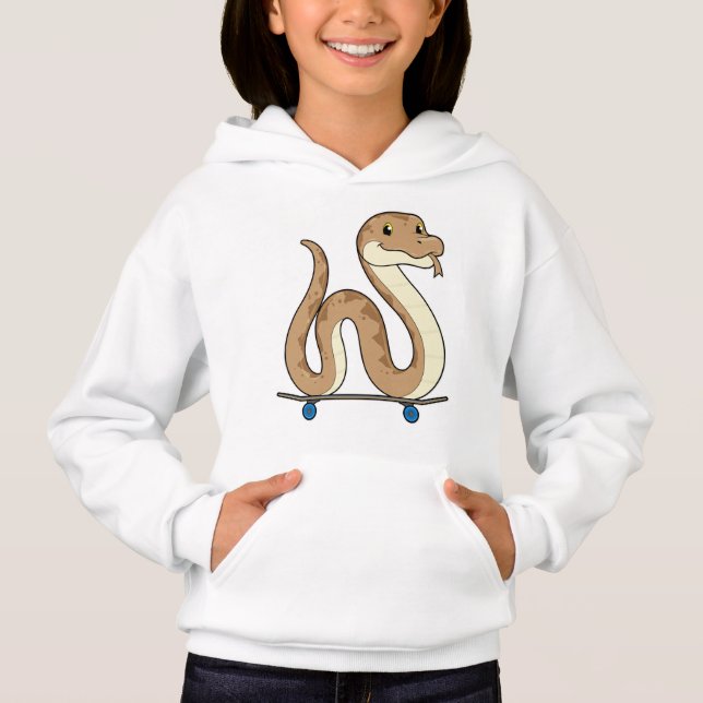 Camiseta Cobra como Patinador com skate (Frente)