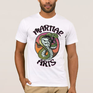 Camiseta Cobra de Artes Marciais