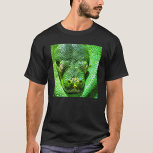 Camiseta Cobra de árvore verde Python