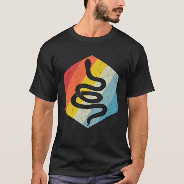 Camiseta Cobra de Cobra de poeta exótico (Frente)
