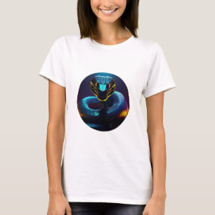 Camiseta cobra De Cobra Negra Na Sua Cara