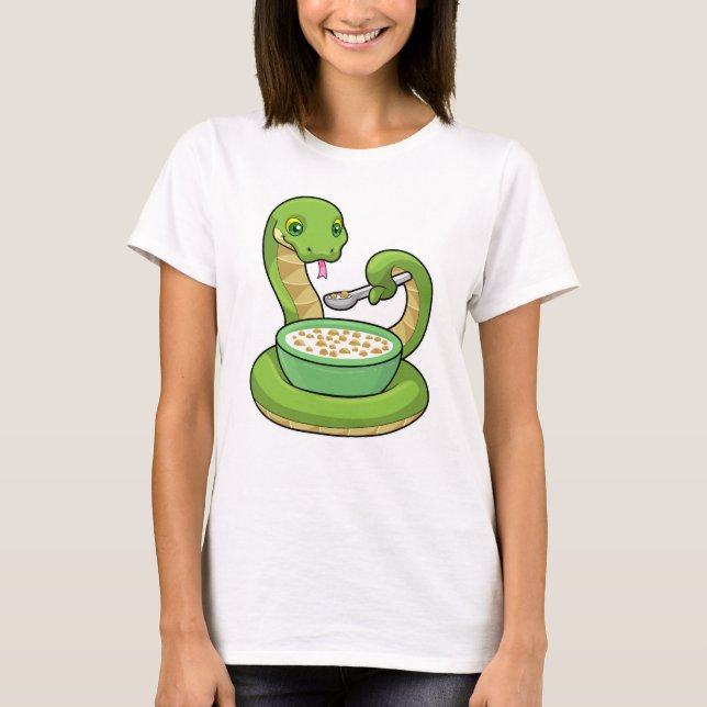 Camiseta Cobra de Comer com Muesli (Frente)