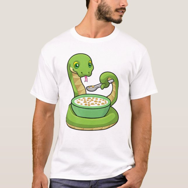 Camiseta Cobra de Comer com Muesli (Frente)