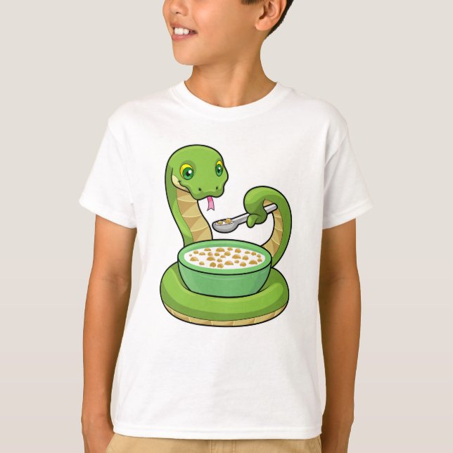 Camiseta Cobra de Comer com Muesli (Frente)
