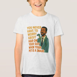 Camiseta Cobra de Estimação Roupa Sem Cabelo Gráfico Divert