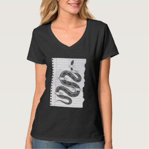 Camiseta Cobra De Folha Para Ventiladores Da Natureza E Ter