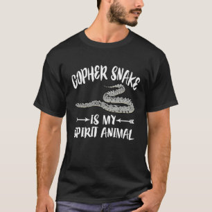 Camiseta Cobra De Gopher É Meu Animal Espirituoso