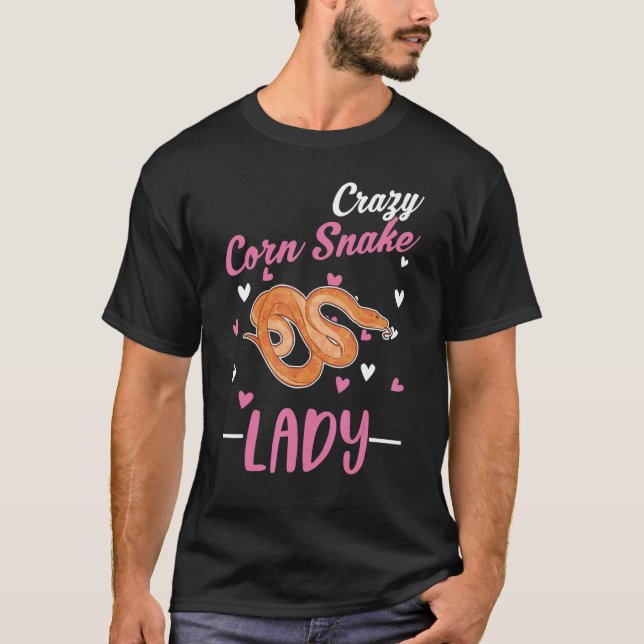 Camiseta Cobra de Milho Louco Moça Cobra de Milho (Frente)