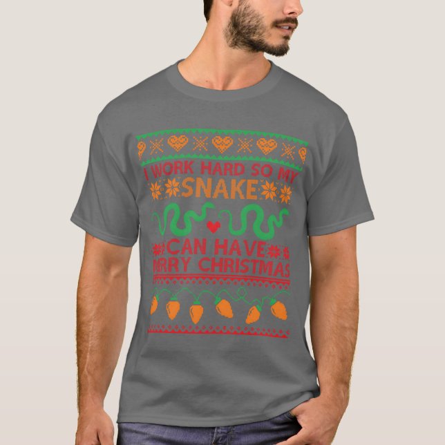 Camiseta Cobra de Natal (Frente)