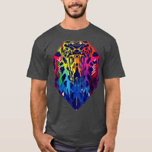 Camiseta Cobra de Veneno Colorido
