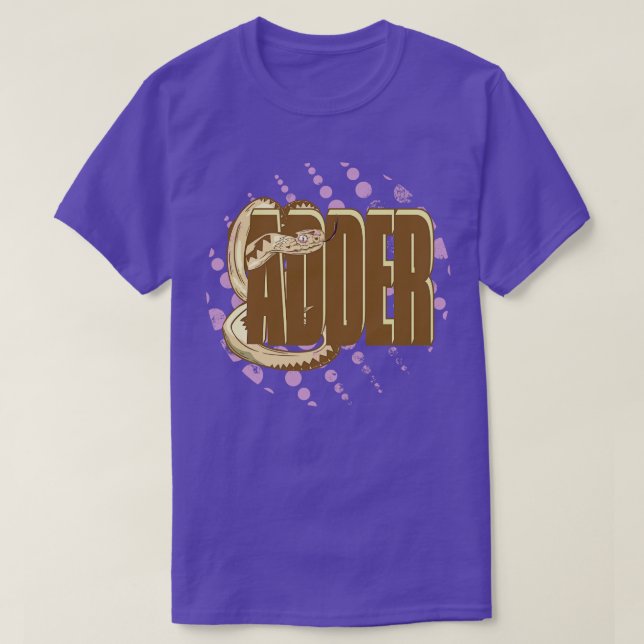 Camiseta Cobra de víbora (Frente do Design)