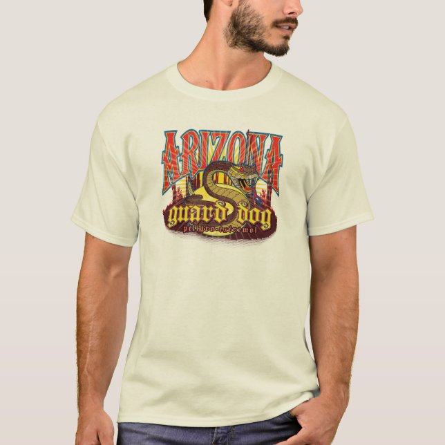 Camiseta Cobra do Arizona de Guarda (Frente)