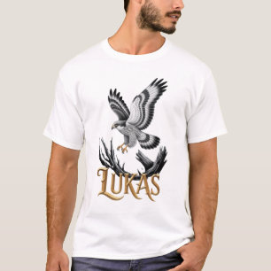 Camiseta Cobra e Adaga Feitos à Mão Arte Estilo Tatuagem Vi