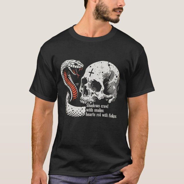 Camiseta Cobra E Caveira (Frente)