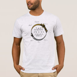 Camiseta Cobra e Dragon Ouroboros