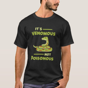 Camiseta Cobra engraçada Homens dotados Mulheres Legal Não