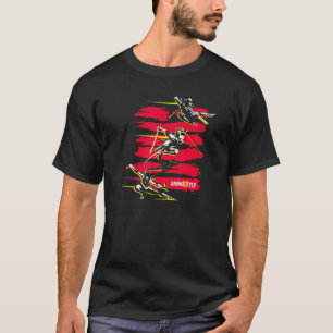 Camiseta Cobra Eyes Ninja Red Stripes