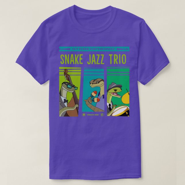 Camiseta Cobra Jazz vinil  (Frente do Design)