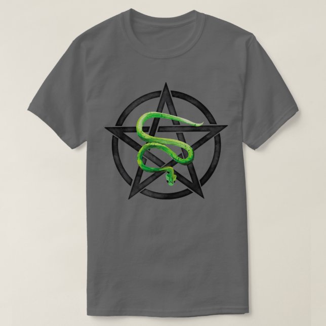 Camiseta Cobra mágico (Frente do Design)