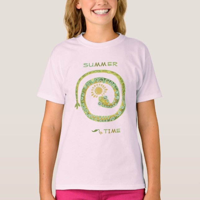 Camiseta cobra místico (Frente)