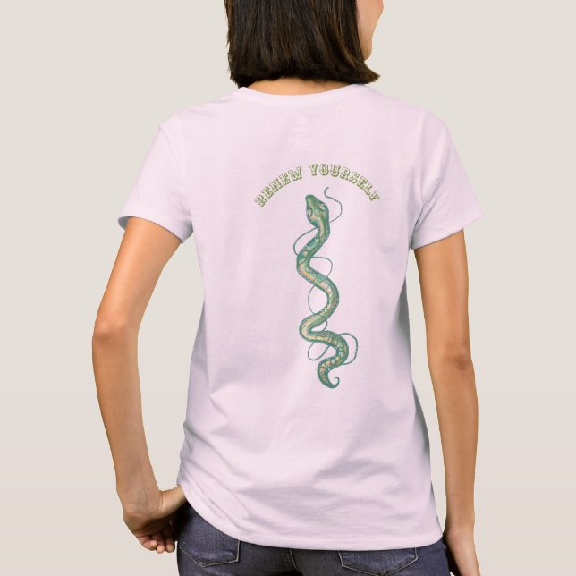 Camiseta cobra místico (Verso)