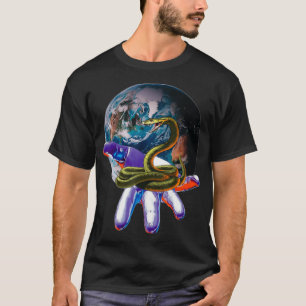 Camiseta Cobra Motif Cobra Design de Répteis Animais S