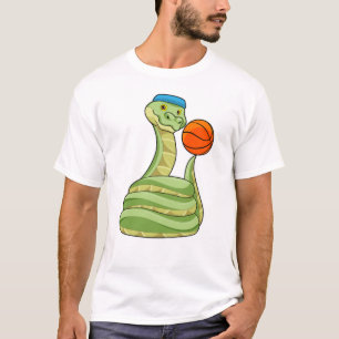 Camiseta Cobra no basquete
