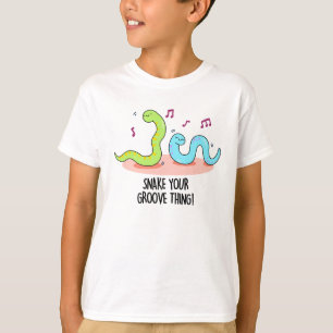 Camiseta Cobra O Seu Worm De Disco Bonito Do Groove