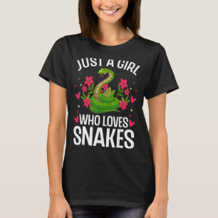 Camiseta Cobra para Meninas Mulheres Cobra Crianças Toddler
