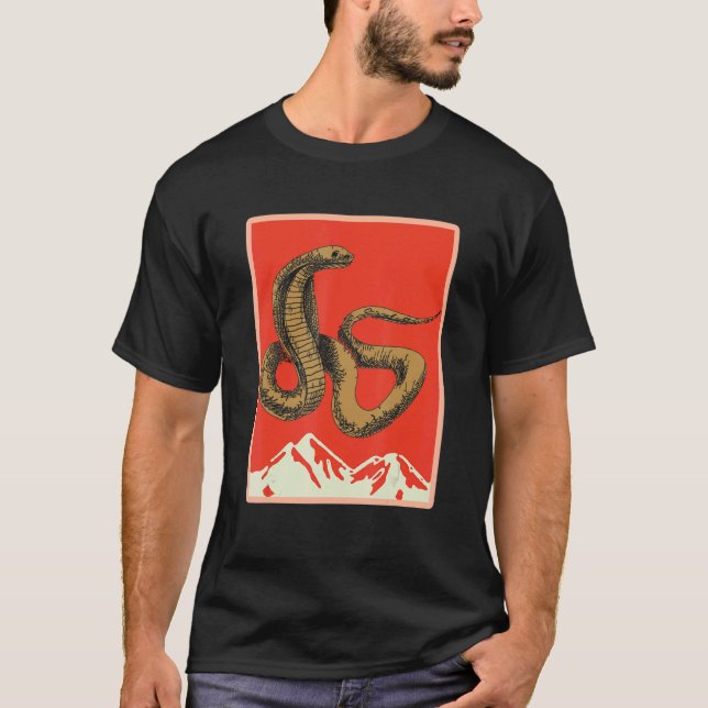 Camiseta Cobra Pattern Cobra de Proprietário Viper 2 (Frente)