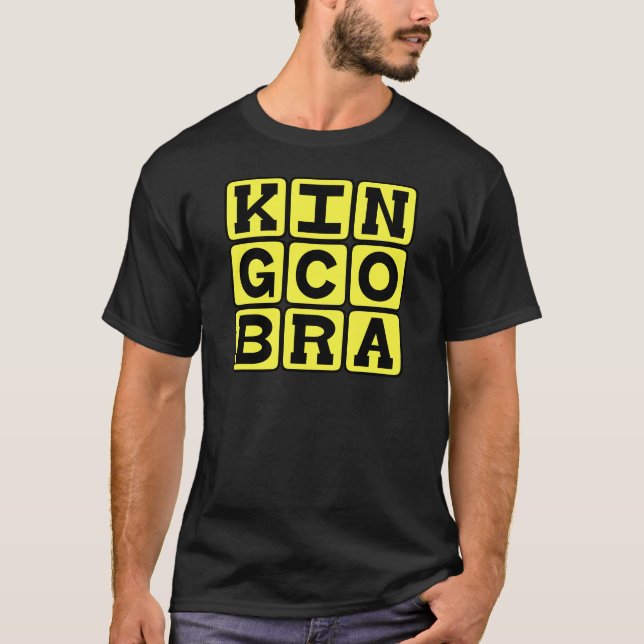 Camiseta Cobra-Rei, Cobra Mortal (Frente)