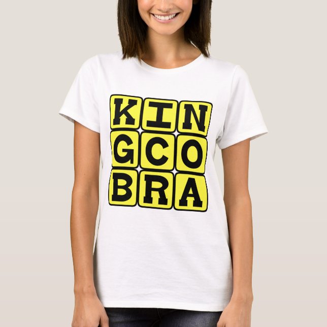 Camiseta Cobra-Rei, Cobra Mortal (Frente)
