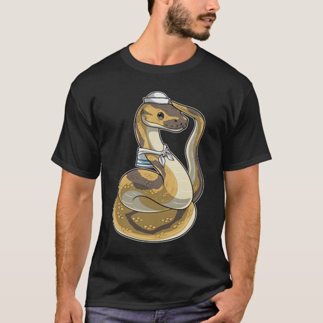 Camiseta Cobra Sailor Sailor hat (Frente)