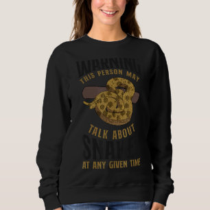 Camiseta Cobra Serpente Avisando Essa Pessoa Que Posso Fala