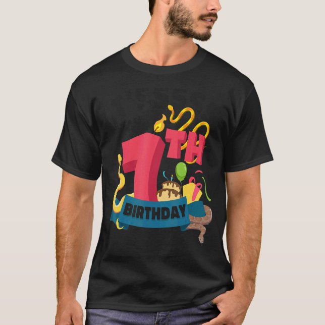 Camiseta Cobra Serpente É O Meu Aniversário 7 (Frente)