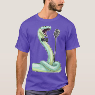 Camiseta Cobra Singer Microphone Music