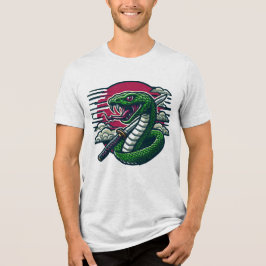 Camiseta Cobra verde