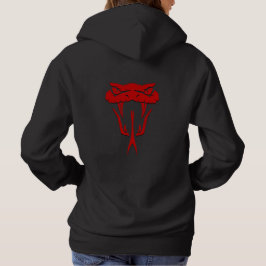 Camiseta Cobra vermelho feroz face unisex
