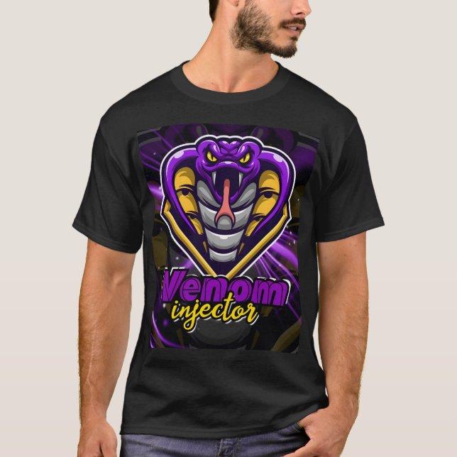 Camiseta "Cobra - Vinheta do Injetor de Veneno" Clássico (Frente)