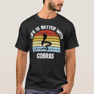 Camiseta CobraLife é melhor com Cobras